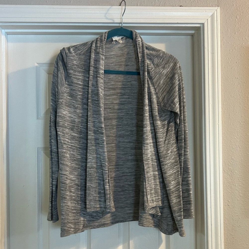 Grey cardigan